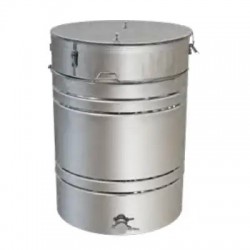 Бак-відстійник з фільтром для меду 250 л, кран пластмасовий Бак-відстійник з фільтром для меду 250 л, кран пластмасовий