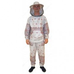 Костюм з українською маскою на блискавці (ситець) Костюм з українською маскою на блискавці (ситець)