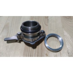 Кран нержавіючий для ємностей з медом, вином, іншими рідинами Кран нержавіючий для ємностей з медом, вином, іншими рідинами