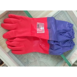 Рукавиці гумові з гумовими нарукавниками Рукавиці гумові з гумовими нарукавниками