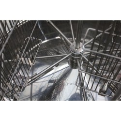 Медогонка синхронно поворотна 6-ти рамкова нержавіюча рамка Рута Медогонка синхронно поворотна 6-ти рамкова нержавіюча рамка Рута