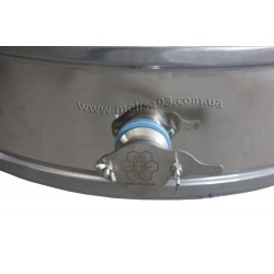 Медогонка синхронно поворотна 8-ми рамкова нержавіюча рамка Рута Медогонка синхронно поворотна 8-ми рамкова нержавіюча рамка Рута