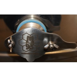 Медогонка радіальна 36П\36Р\18Д нержавіюча AISI 430 ремінна передача з підставкою кришкою та електроприводом Медогонка радіальна 36П\36Р\18Д нержавіюча AISI 430 ремінна передача з підставкою кришкою та електроприводом