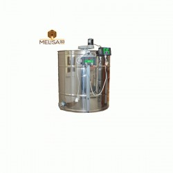 Медогонка 6-ти рамкова поворотна нержавіюча AISI 304 без підставки з електроприводом 220/12 В Медогонка 6-ти рамкова поворотна нержавіюча AISI 304 без підставки з електроприводом 220/12 В