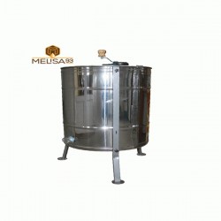 Медогонка 6-ти рамкова поворотна нержавіюча AISI 304 на підставці Медогонка 6-ти рамкова поворотна нержавіюча AISI 304 на підставці