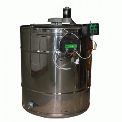 Медогонка 6-ти рамкова поворотна нержавіюча AISI 430 без підставки з електроприводом 220/12 В Медогонка 6-ти рамкова поворотна нержавіюча AISI 430 без підставки з електроприводом 220/12 В