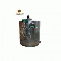 Медогонка 6-ти рамкова поворотна оцинкована без підставки з ел. приводом 220/12 В Медогонка 6-ти рамкова поворотна оцинкована без підставки з ел. приводом 220/12 В