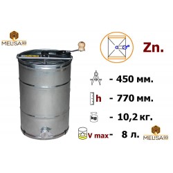 Медогонка 2-х рамкова не поворотна Zn без підставки