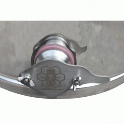 Медогонка 2-х рамкова не поворотна Zn без підставки з ел. приводом 220/12 В Медогонка 2-х рамкова не поворотна Zn без підставки з ел. приводом 220/12 В