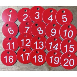 Номерок для вулика 1-20 Номерок для вулика 1-20