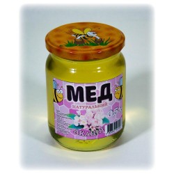 Натуральний мед "Акація" 0.5л Натуральний мед "Акація" 0.5л