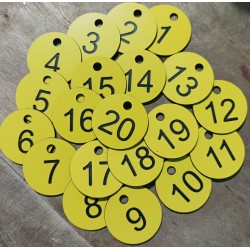 Номерок для вулика 1-20