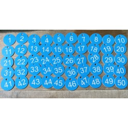 Номерок для вулика 1-50 Номерок для вулика 1-50