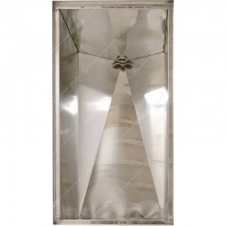 Стіл 1 м для розпечатування стільників із глибоким кошиком 0.8 мм, неіржавкий