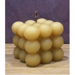 Свічка "Bubble" з білого (молочного) воску Свічка "Bubble" з білого (молочного) воску