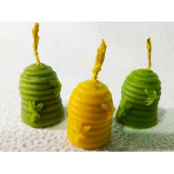 Воскова свічка "Вулик" Кольорова Воскова свічка "Вулик" Кольорова